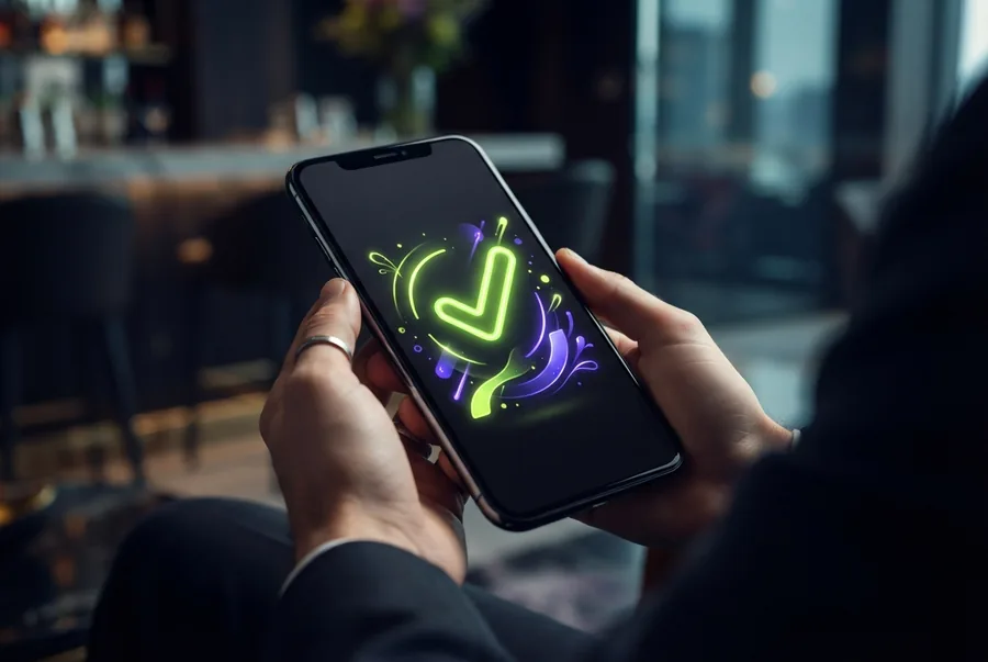 Illustration : confirmation dans l'appli bancaire